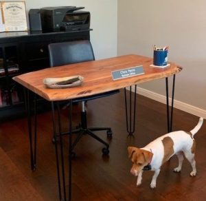 black hairpin legs desk